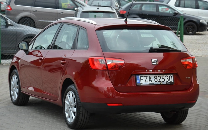 Seat Ibiza cena 29900 przebieg: 160000, rok produkcji 2015 z Lubsko małe 497